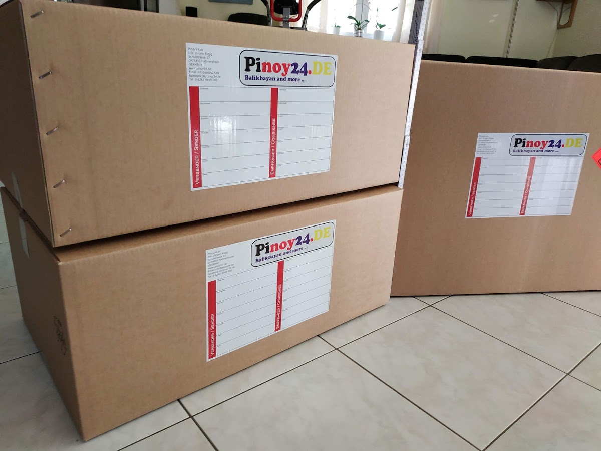 Halbe Balikbayan Box Leerkarton 96 Liter 73x44x30cm