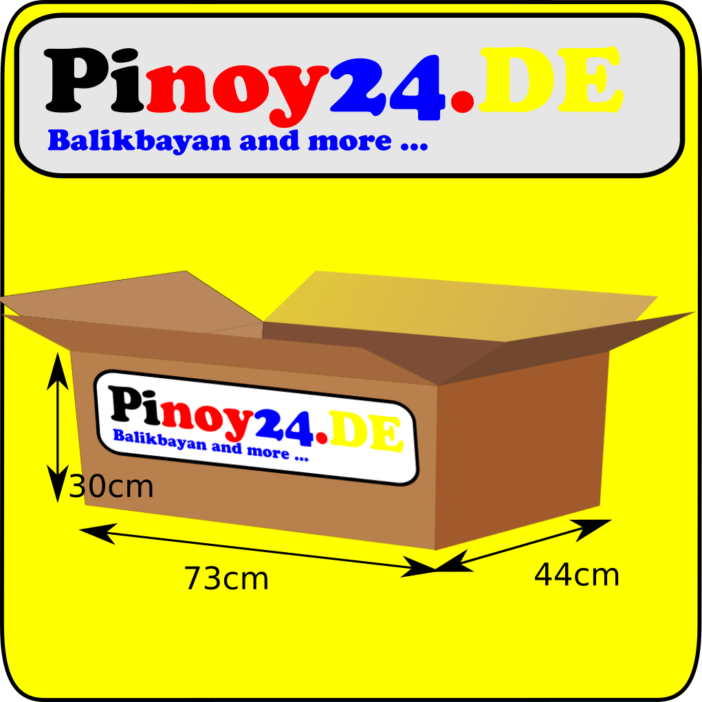 Half empty balikbayan box