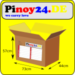 Empty balikbayan box XXL 73x44x57cm 